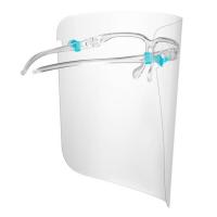Buy cheap Transparent Disposable Face Shield Customized No Glare Lens For Anti Splash product