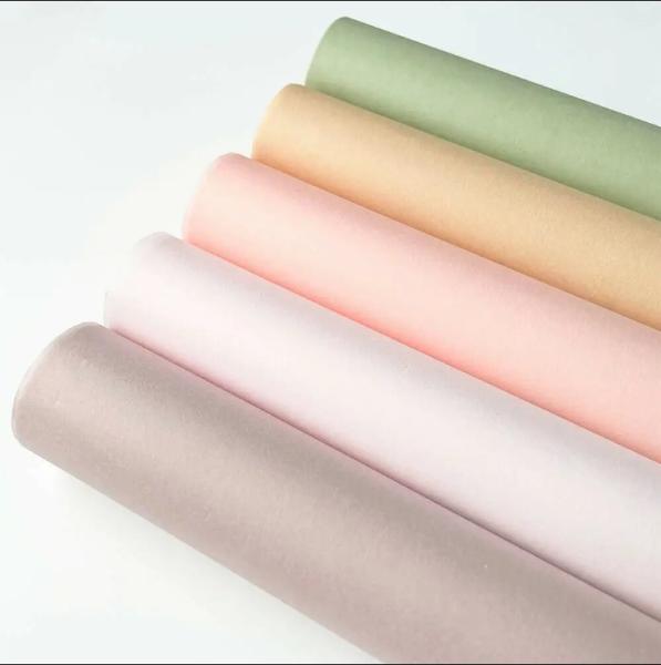 Biocolor Two-side Recyclable Florist Wrapping Paper For Fresh Flower Customized