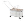 Buy cheap Car trunk storage box Outdoor camping storage box Folding camping organizer Wooden lid picnic storage box from wholesalers