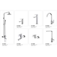 Buy cheap Brushed Bathroom Vessel Faucet Deck Mounted Bathroom Water Tap product