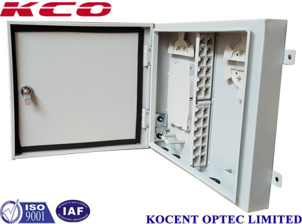 Buy cheap KCO-ODB-24A Fiber Optic Terminal Box 96 Fiber Wall Pole Mount Metallic Material 24 48 72 96 Core from wholesalers