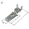 Buy cheap Brass Korea Electric Terminal ST740472-1 Automotive Housing Wire To Wire from wholesalers