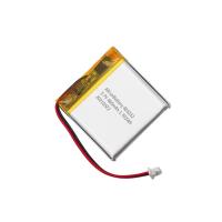 Buy cheap 3.7V 460mAh Light IoT Battery Pack Rechargeable Square LiPo Battery Pack product