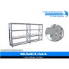 Buy cheap Free Standing Diamond Hole Commercial Metal Shelving Longspan Racking For Storage from wholesalers