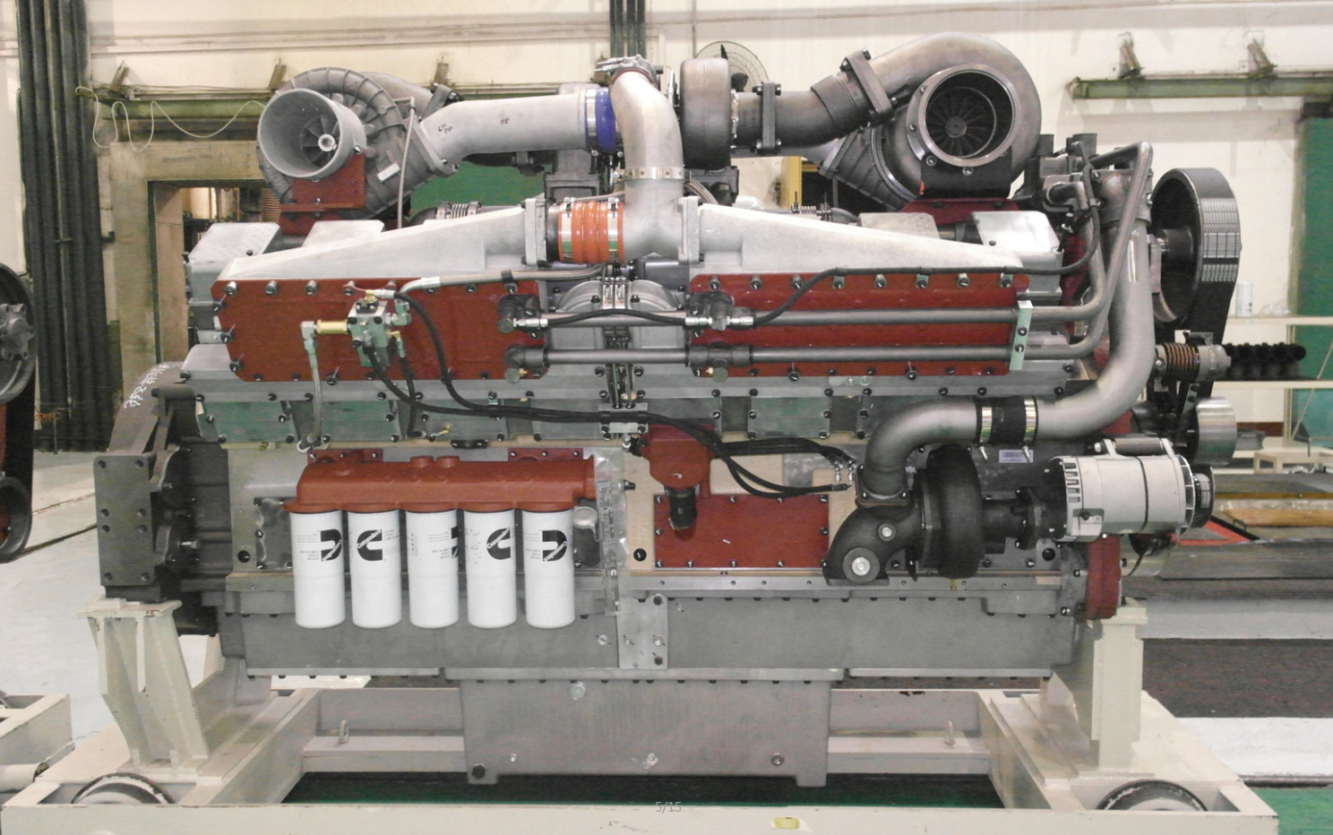 Cummins engine assy.KTTA50-C2000 used for Komatsu mining truck