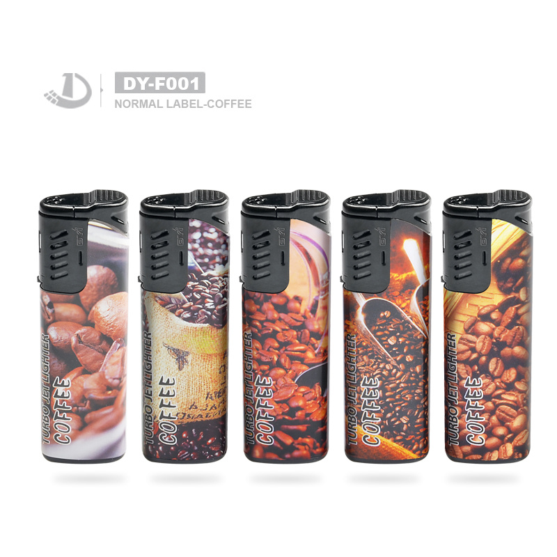 Manufacture Discount Price High Quality Electric Windproof Lighter EUR Standard ISO9994 Dy-F001