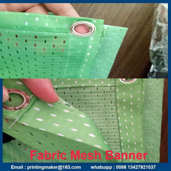 Buy cheap Polyester Mesh Fabric Banner Printing from wholesalers