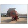 Buy cheap 42000l Fuel Tank Trailer Easy To Clean , Fuel Storage Trailer With 24v Lighting System from wholesalers