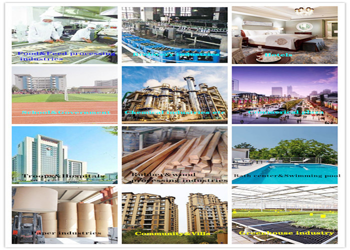 Industrial Oil Fired Steam Boilers High Efficiency Automatic PLC Control
