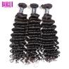Buy cheap Deep Wave Indian Human Hair Extensions Cuticle Aligned With Lace Extension from wholesalers