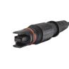 Buy cheap Mini MPO Waterproof Connector IP Protected Fiber Opticial Connectors For Remote Communication from wholesalers