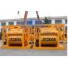 Buy cheap Twin Shaft Forced Tractor Mounted Cement Mixer High Discharging Speed Durable JS2000 Concreter Mixer from wholesalers