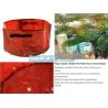 Buy cheap Black green square non woven potato plant garden grow bags with handle,5 Gallon Planting Grow Bags Made Of Growth Friend from wholesalers
