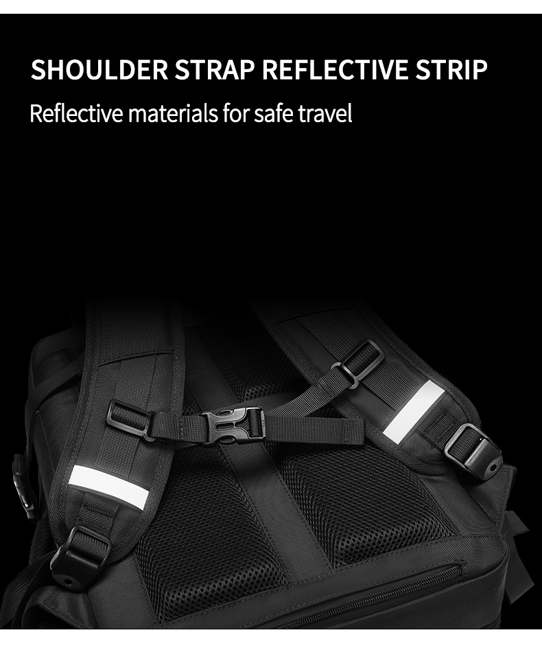 New Multifunction large capacity usb raincoat backpack business travel laptop backpack bag men