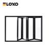 Buy cheap Slimline Aluminium Frame Glass Folding Patio Doors Outdoor Accordion Doors Insulated from wholesalers