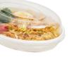 Buy cheap Sturdy Sustainable Bagasse 18OZ Takeaway Oval Sugarcane Disposable Bowls from wholesalers