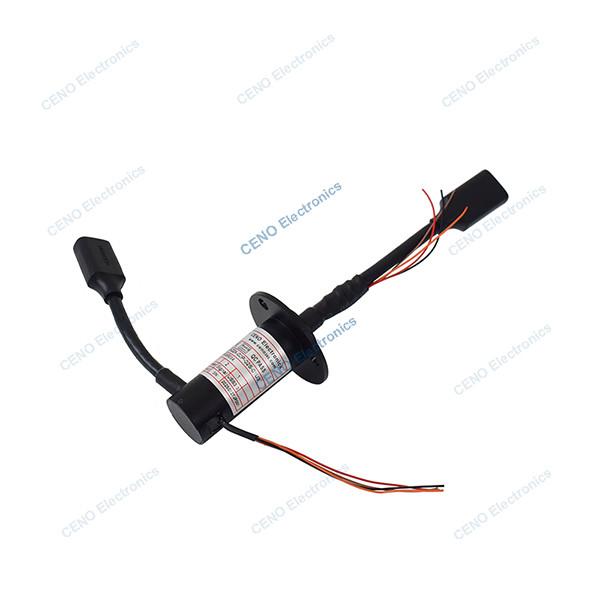 Buy cheap Miniature Capsule Slip Ring With Compact Struction & Three Direction Outlet from wholesalers