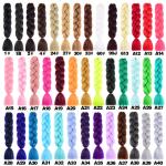 Braiding Hair Jumbo Braids Extension Crochet African Braids Spanish French Curl
