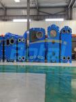 High Temperature Titanium Industry Plate Evaporator Semi Welded For Seawater