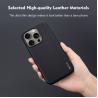 Buy cheap Vegan Leather Cell Phone Cover Shockproof For IPhone 16 15 Pro Max from wholesalers