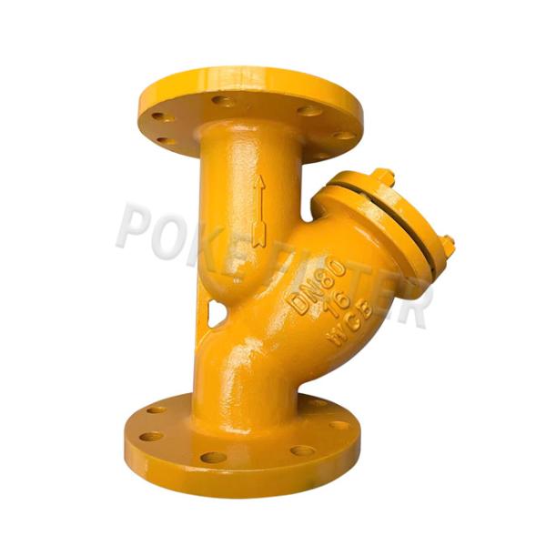 Quality Carbon Stainless Steel Y Type Water Strainer Filter DN80 PN16 for sale