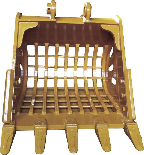 Buy cheap Supply Caterpillar brand excavator brand grille bucket from wholesalers
