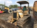 6 Way Blade Used Crawler Bulldozer , Mini Mitsubishi BD2G Dozer 5 Roller Track