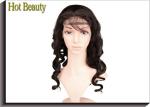 Medium Cap 100% Remy Human Hair Full Lace Wigs For Black Women , 5A Grade