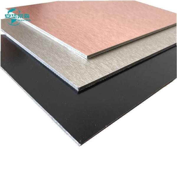 Buy cheap Brushed Aluminum Composite Panel 1220mm X 2440mm In Various ISO9001 Certified from wholesalers