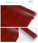 Modern Design 3D Waterproof Oil Proof Wood PVC Wallpaper Film for Door Desk or