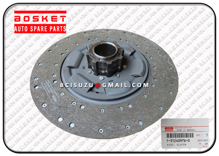 1-31240976-0 Isuzu Driven Plate Clutch Disc Assembly 1312409760 , Net Weight 11.05kg
