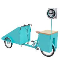 Buy cheap Easy Cleaning Stainless Steel Scooter Vending Cart Customized Brand Logo product