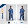 Buy cheap Breathable Disposable Coveralls Protective Suit With Hood And Boot Cover Acid Resistant from wholesalers