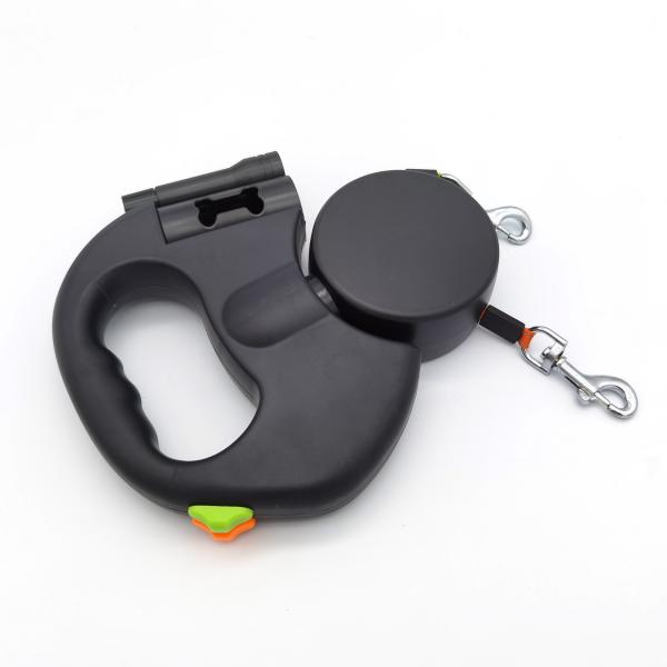Buy cheap Pet Automatic Telescopic Traction Rope Double Rope Walking from wholesalers