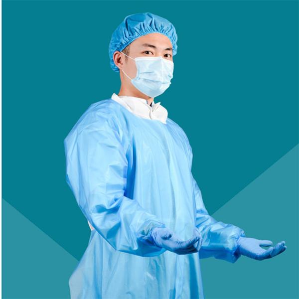 Buy cheap Full Body Good Air Permeability Surgery Sgs Disposable Medical Gown from wholesalers