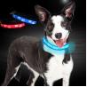 Buy cheap C903 Cute Style Custom Logo Nature Nylon Rechargeable Flashing LED protect dog collar pet accessories With USB from wholesalers