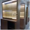 Buy cheap Tempered Glass Jewelry Shop Furniture Electroplated Brushed from wholesalers