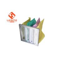 Buy cheap Low Energy Consumption Open Bag 85% Hepa Bag Filter Unique Structure product
