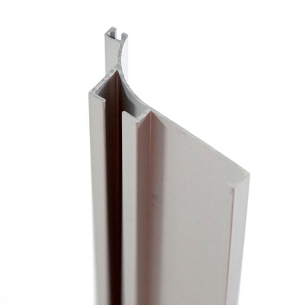 Silver Cabinet Edge Aluminium Kitchen Handles