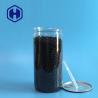 Buy cheap 1450ml 49oz Clear Plastic Cans With Aluminum Easy Open Lid And Plastic Cap from wholesalers