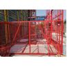 Buy cheap Vertical Handling Construction Hoist Safety / Temporary Construction Elevator from wholesalers