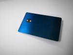 Contact NFC Metal Prepaid RFID Smart Wallet Card Blue Brushed