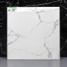 Buy cheap Porcelain Floor Tile 600x600 Polished Glazed Surface Carrara White Marble Look Design from wholesalers