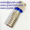 Buy cheap F compression connector coaxial compression connector for RG6 coaxial cable from wholesalers