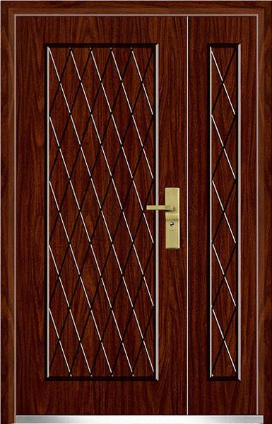 Buy cheap steel wood security armored door from wholesalers