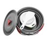 Buy cheap Aluminium Alloy Outdoor Camping Pot Set With Two Pieces THNH-04 from wholesalers