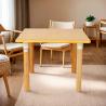 Buy cheap Square Brown Dining Room Table Chairs for Elderly in Home Care Community Direct from wholesalers