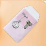 Pendant Nurse Pocket Watch+Penbag+Pen Clips Combination Three-piece Medical