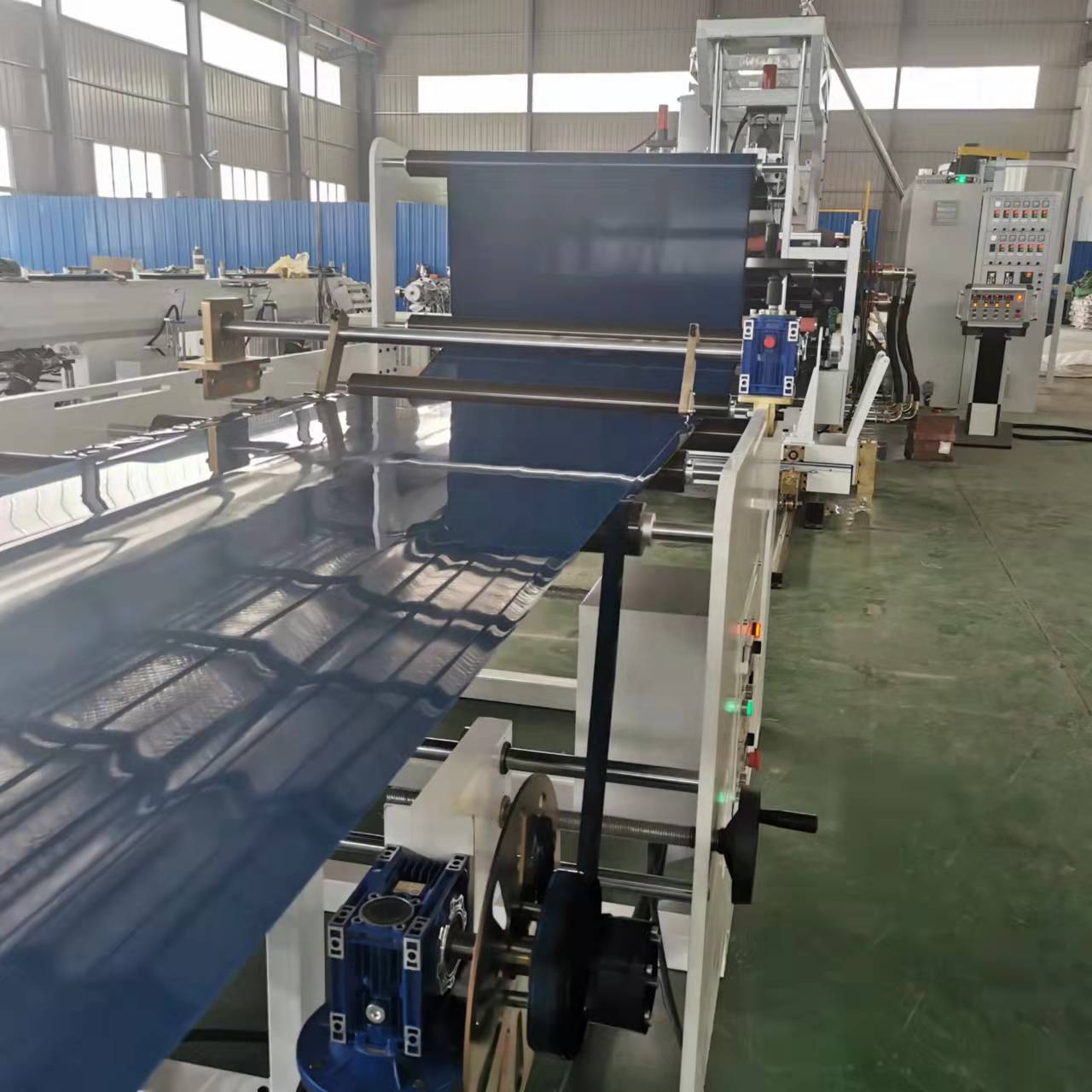Changyue Professional Geocell Making Machine Motor WEG/Siemens Geocell Production Line