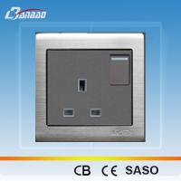 Buy cheap LK6056 Stainless steel 13A UK British socket product